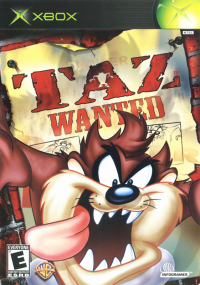 Taz: Wanted PAL Xbox  box art